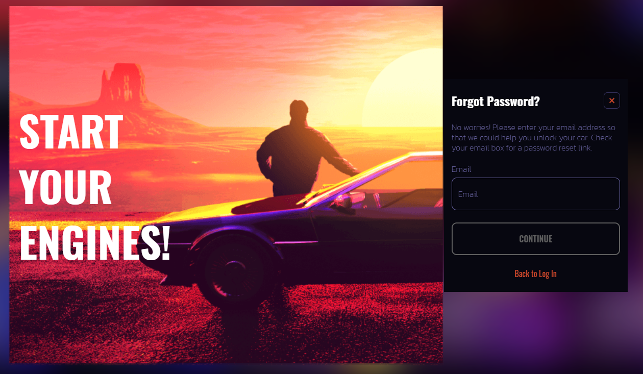Highway Casino reset password